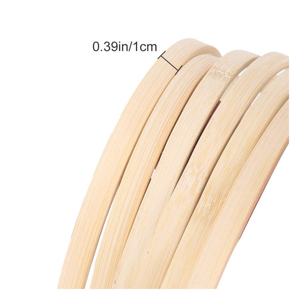 Bamboo hoop, base for wreaths, macrames and dream catchers - Simply Crafting - dia. 25 cm