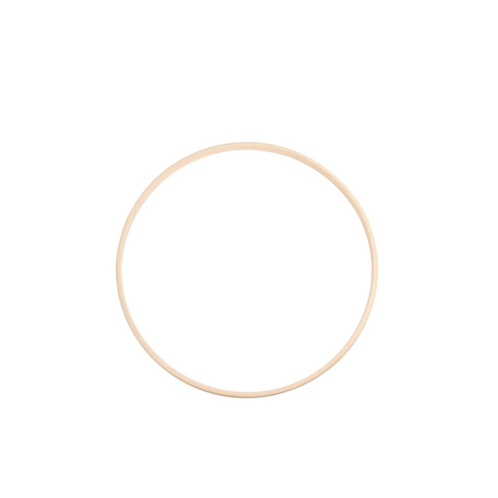 Bamboo hoop, base for wreaths, macrames and dream catchers - Simply Crafting - dia. 10 cm
