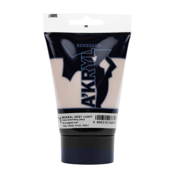 Farba akrylowa A'kryl - Renesans - 71, mineral grey light, 100 ml