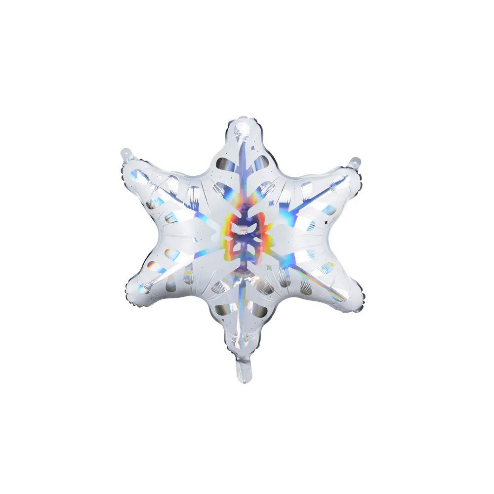 Foil balloon, Snowflake - 64 x 66 cm