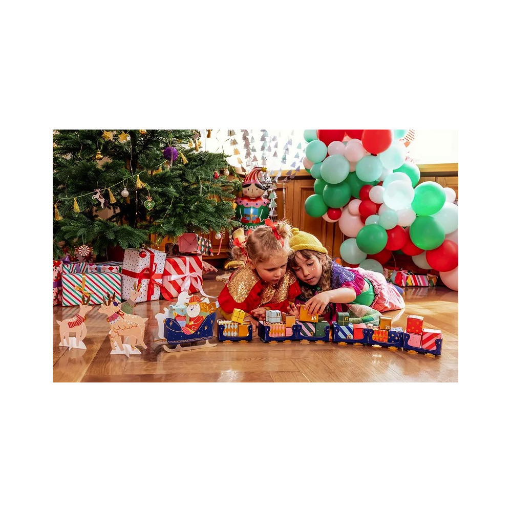 Advent calendar, Santa'a Sled - 36 pcs.