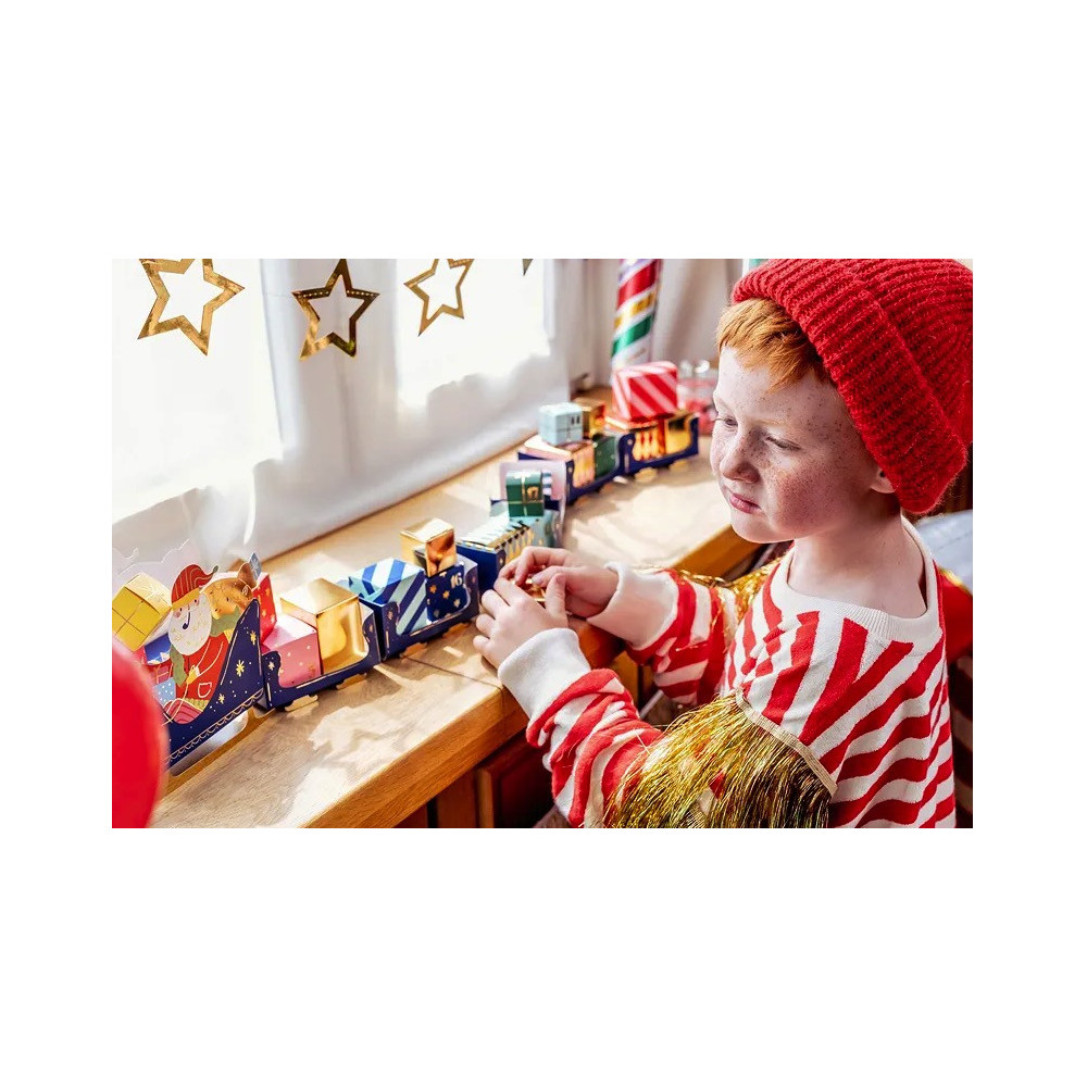 Advent calendar, Santa'a Sled - 36 pcs.