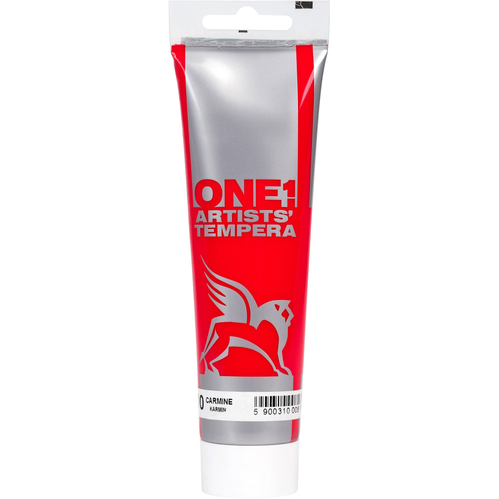 Tempera ONE paint - Renesans - 10, carmine, 100 ml