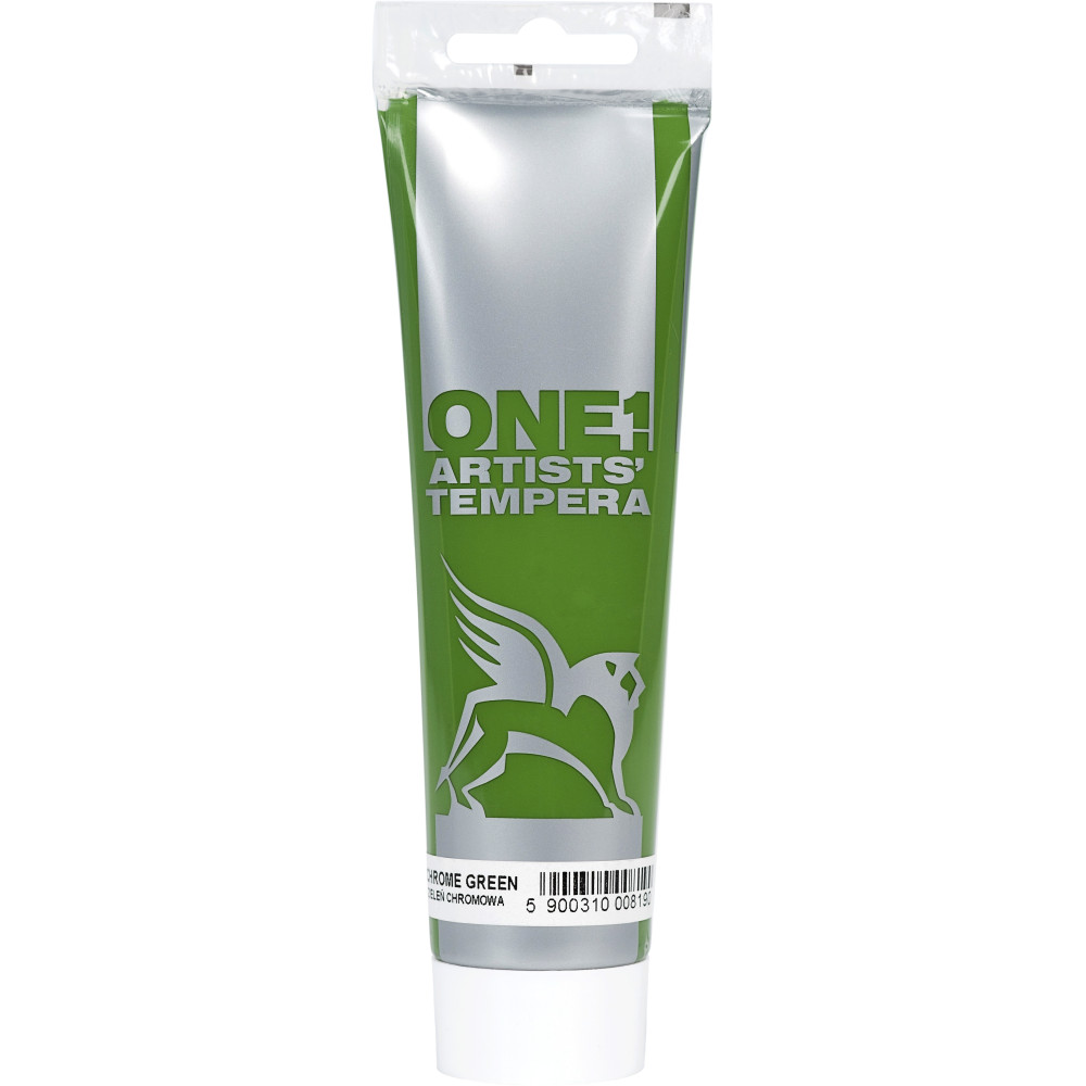 Tempera ONE paint - Renesans - 12, chromium green, 100 ml