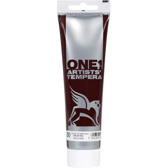 Tempera ONE paint - Renesans - 20, Vandyke Brown, 100 ml