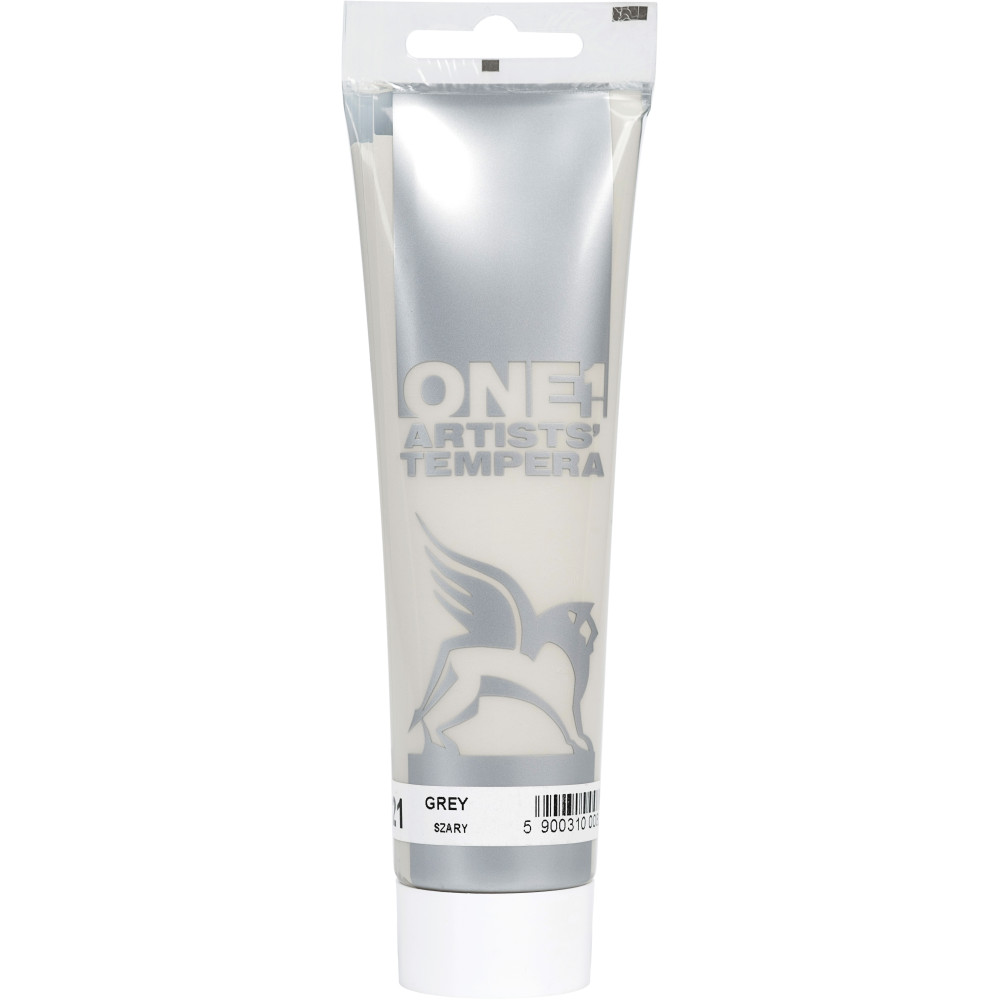 Tempera ONE paint - Renesans - 21, grey, 100 ml