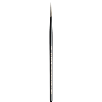 Round, natural bristles, Maestro Tobolsky-Kolinsky, series 10 brush - Da Vinci - 10/0