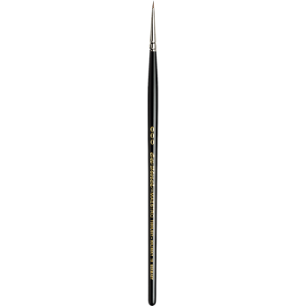 Round, natural bristles, Maestro Tobolsky-Kolinsky, series 10 brush - Da Vinci - 3/0
