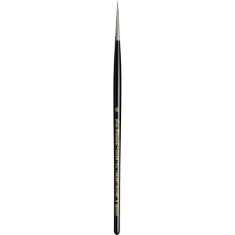 Round, natural bristles, Maestro Tobolsky-Kolinsky, series 10 brush - Da Vinci - 0