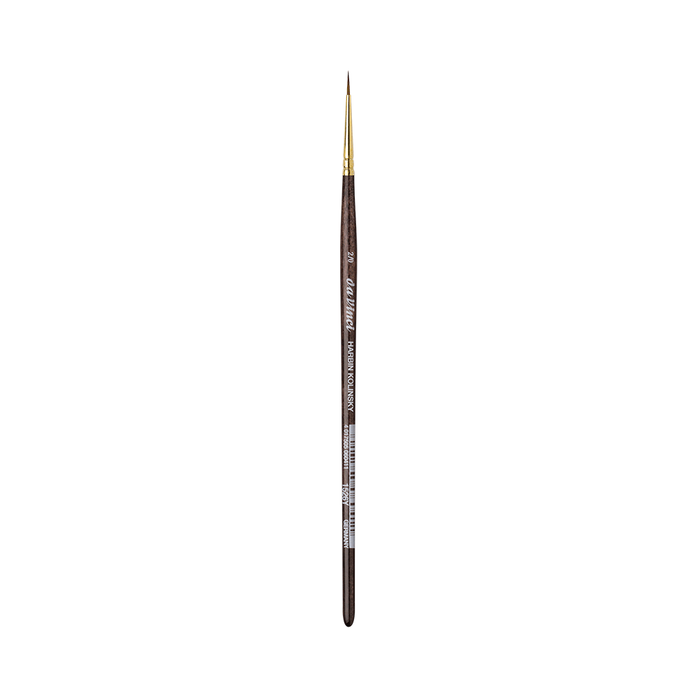Round, natural bristles, Harbin-Kolinsky, series 1526Y brush - Da Vinci - 2/0