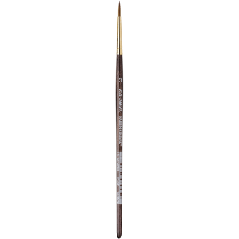 Round, natural bristles, Harbin-Kolinsky, series 1526Y brush - Da Vinci - 3