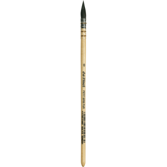 Pędzel okrągły, naturalny, Wash Brush, seria 418 - Da Vinci - 0