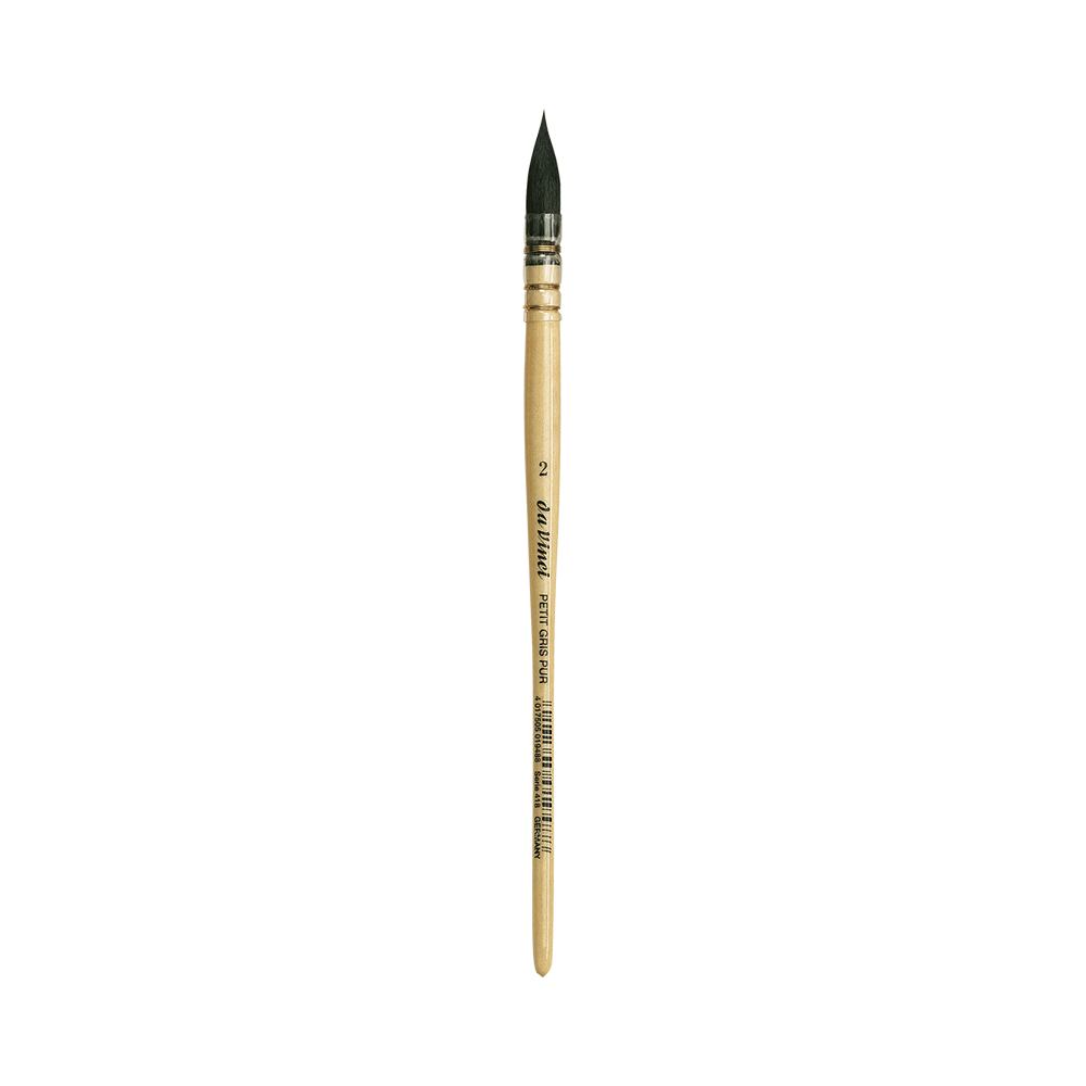 Pędzel okrągły, naturalny, Wash Brush, seria 418 - Da Vinci - 2