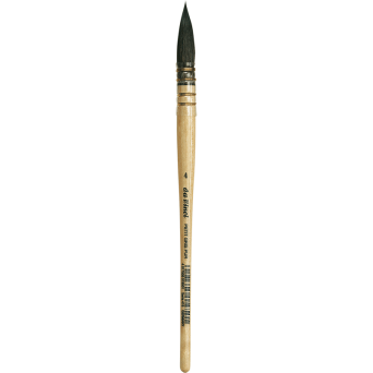 Pędzel okrągły, naturalny, Wash Brush, seria 418 - Da Vinci - 4