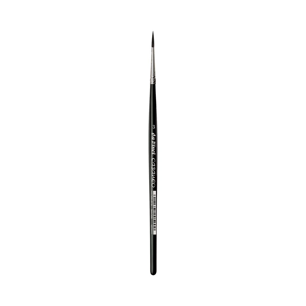 Round, synthetic bristles, Casaneo, series 5598 brush - Da Vinci - 3