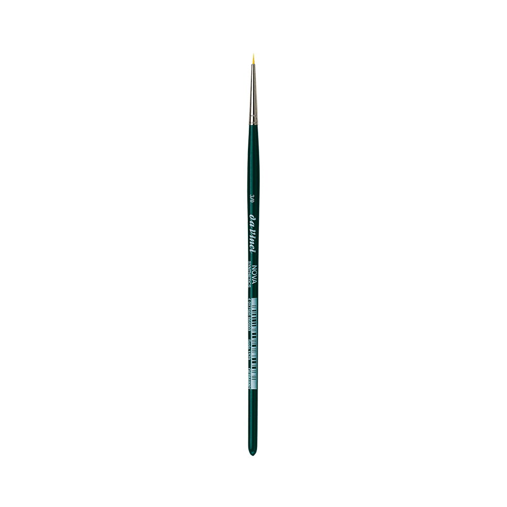 Round, synthetic bristles, Nova, series 1570 brush - Da Vinci - 3/0