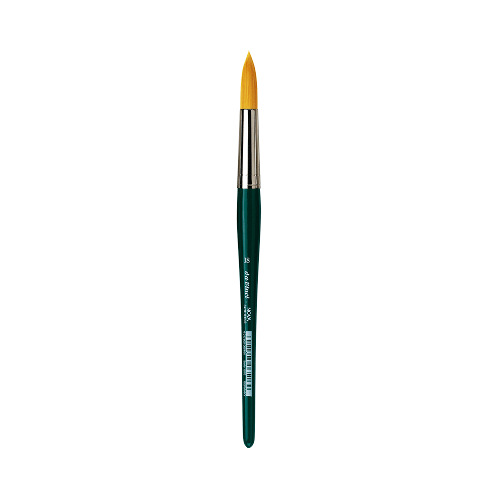 Round, synthetic bristles, Nova, series 1570 brush - Da Vinci - 18