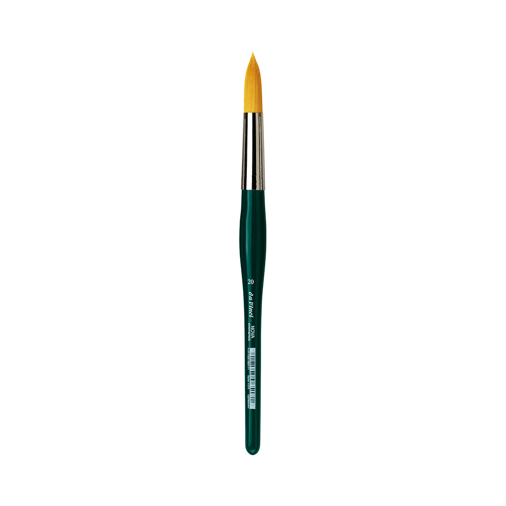 Round, synthetic bristles, Nova, series 1570 brush - Da Vinci - 20