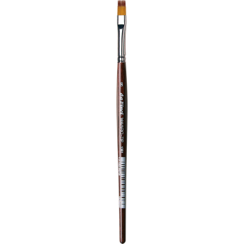 Flat, synthetic bristles, Vario-Tip, series 1381 brush - Da Vinci - 8