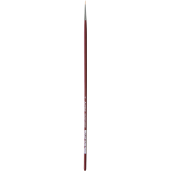 Pędzel okrągły, naturalny, Red Sable Kolinsky, seria 1610 - Da Vinci - 0