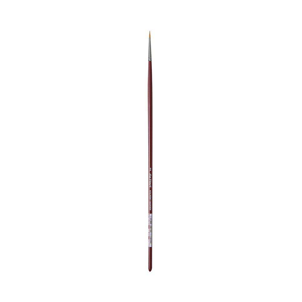 Round, natural bristles, Red Sable Kolinsky, series 1610 brush - Da Vinci - 2