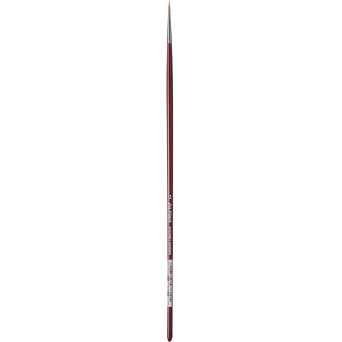 Round, natural bristles, Red Sable Kolinsky, series 1610 brush - Da Vinci - 2