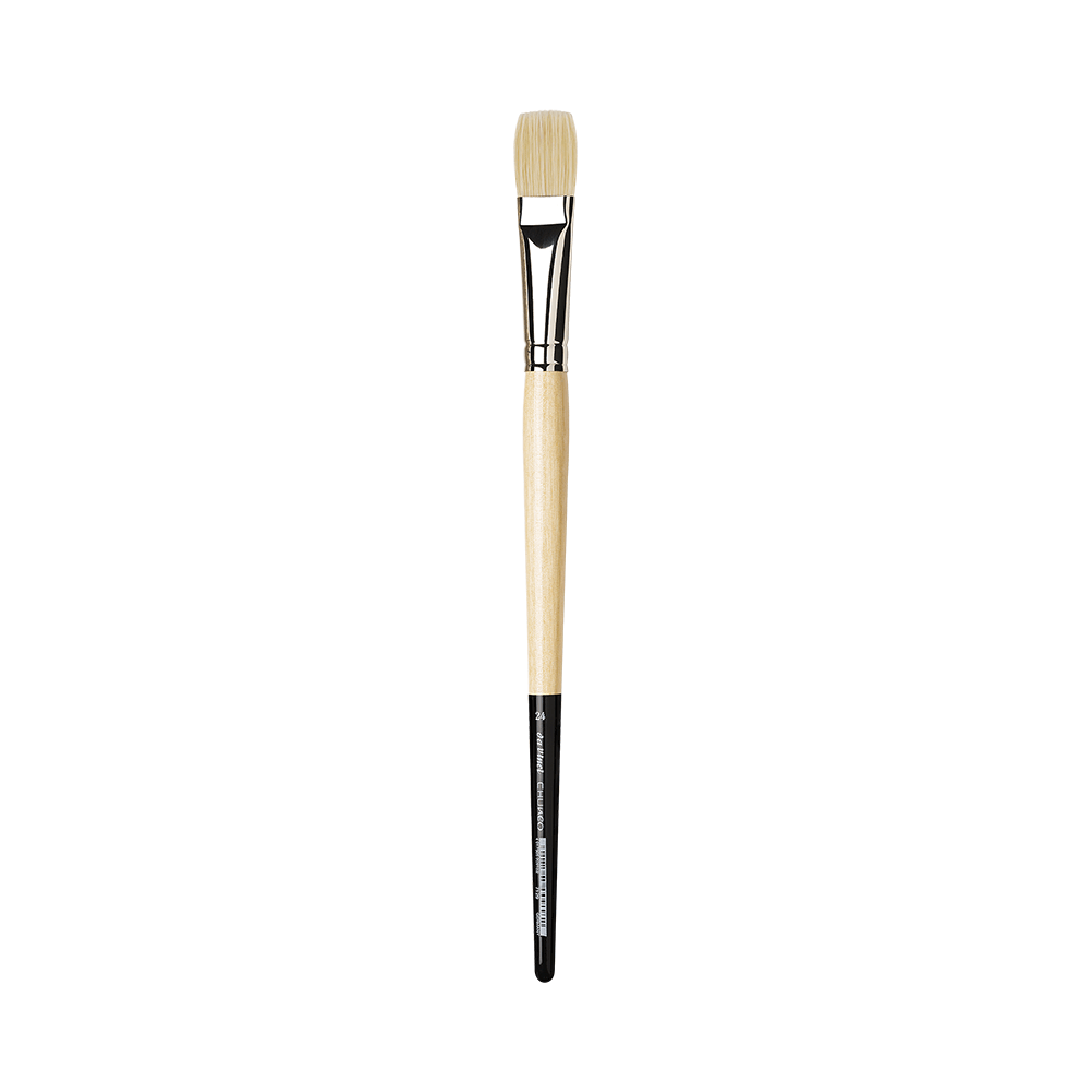 Flat, synthetic bristles, Chuneo, series 7129 brush - Da Vinci - 24