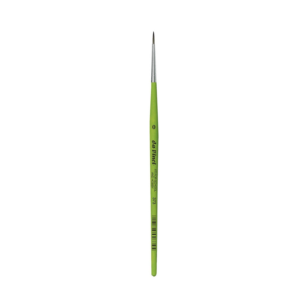 Round, synthetic bristles, Hobby, series 373 brush - Da Vinci - 0