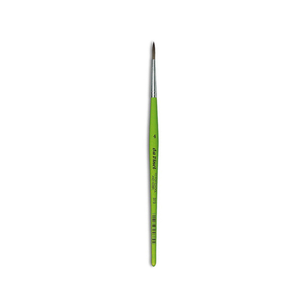 Round, synthetic bristles, Hobby, series 373 brush - Da Vinci - 4