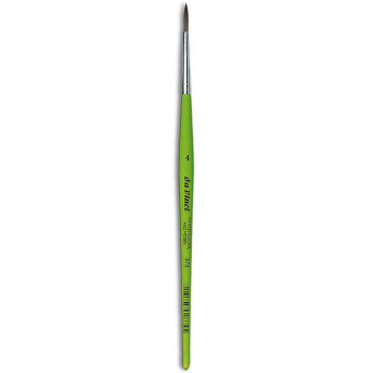 Round, synthetic bristles, Hobby, series 373 brush - Da Vinci - 4