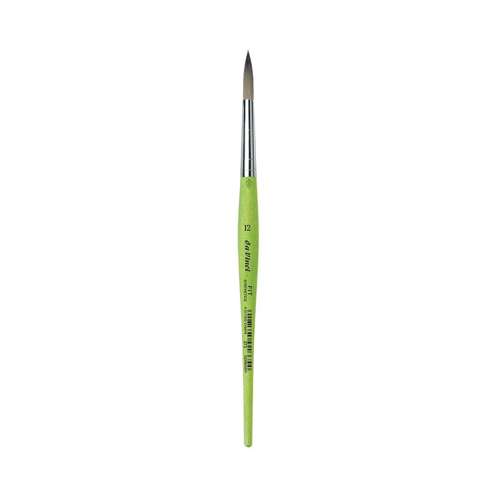 Pędzel okrągły, syntetyczny, Hobby, seria 373 - Da Vinci - 12
