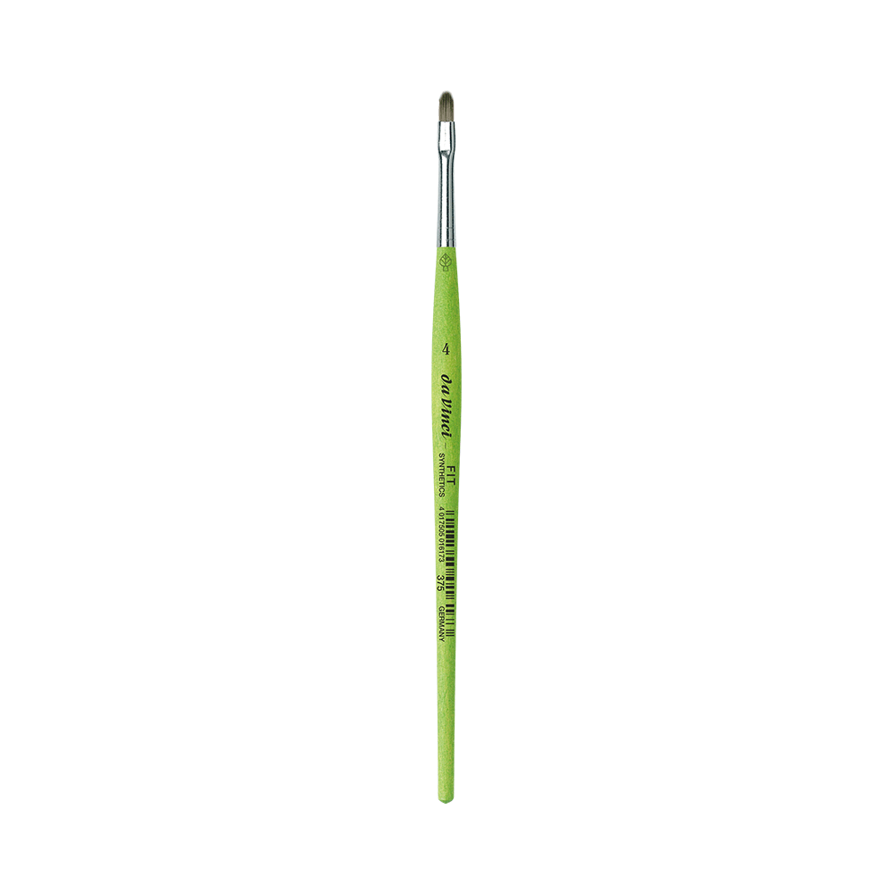 Filbert, synthetic bristles, Hobby, series 375 brush - Da Vinci - 4