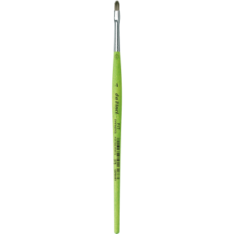 Pędzel koci język, syntetyczny, Hobby, seria 375 - Da Vinci - 4