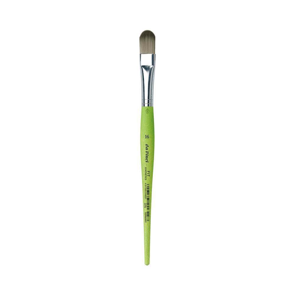 Filbert, synthetic bristles, Hobby, series 375 brush - Da Vinci - 16