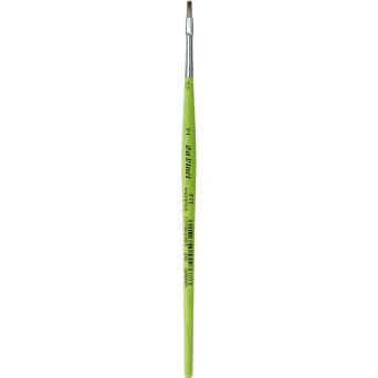 Flat, synthetic bristles, Hobby, series 374 brush - Da Vinci - 2