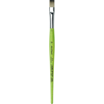 Flat, synthetic bristles, Hobby, series 374 brush - Da Vinci - 10
