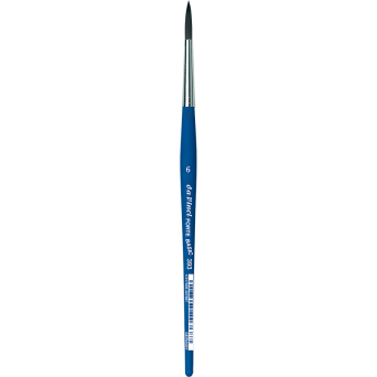 Round, synthetic bristles, Forte Basic, series 393 brush - Da Vinci - 6