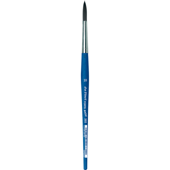 Round, synthetic bristles, Forte Basic, series 393 brush - Da Vinci - 10