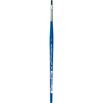Flat, synthetic bristles, Forte Basic, series 394 brush - Da Vinci - 2