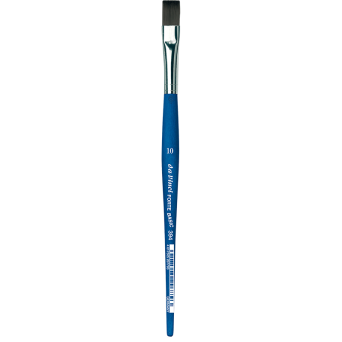 Flat, synthetic bristles, Forte Basic, series 394 brush - Da Vinci - 10