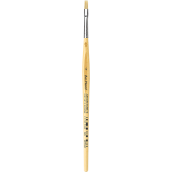 Flat, synthetic bristles, Bristle Junior, series 329 brush - Da Vinci - 4