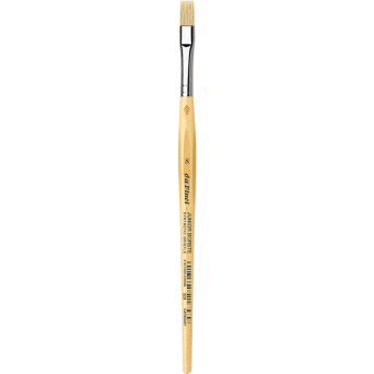 Flat, synthetic bristles, Bristle Junior, series 329 brush - Da Vinci - 8