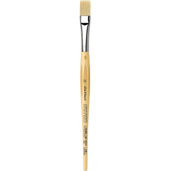 Flat, synthetic bristles, Bristle Junior, series 329 brush - Da Vinci - 14