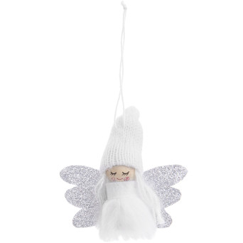 Wooden pendant, Little elf with wings - Rico Design