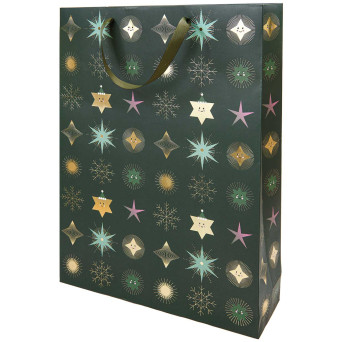 Torba prezentowa - Rico Design - Gwiazdy, 33 x 45 x 10 cm