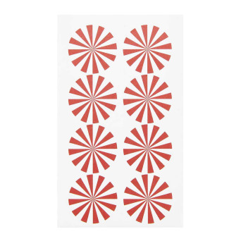 Christmas stickers, I Love Christmas - Paper Poetry - Circles, 32 pcs.