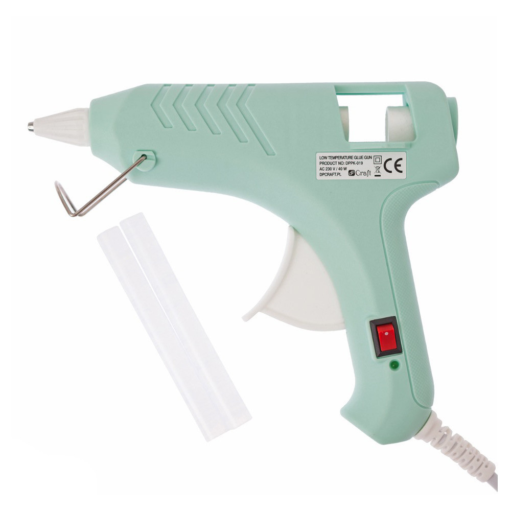 Pistolet do kleju na gorąco, niskotemperaturowy - DpCraft - 40 W