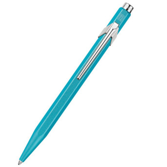 Długopis 849 Colormat-X z etui - Caran d'Ache - Turquoise