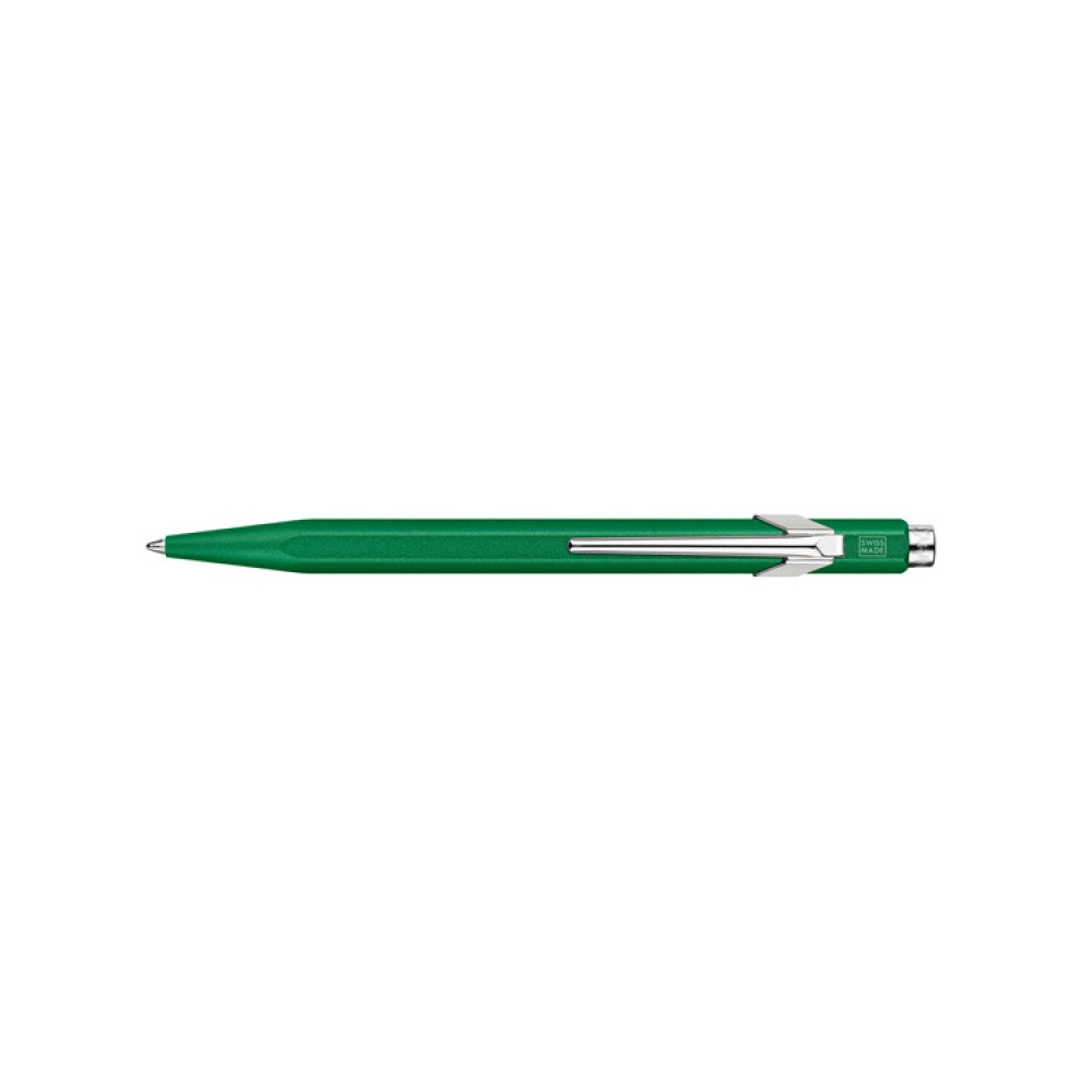 Długopis 849 Colormat-X z etui - Caran d'Ache - Green