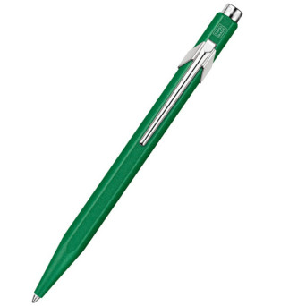 849 Colormat-X ballpoint pen with case - Caran d'Ache - Green